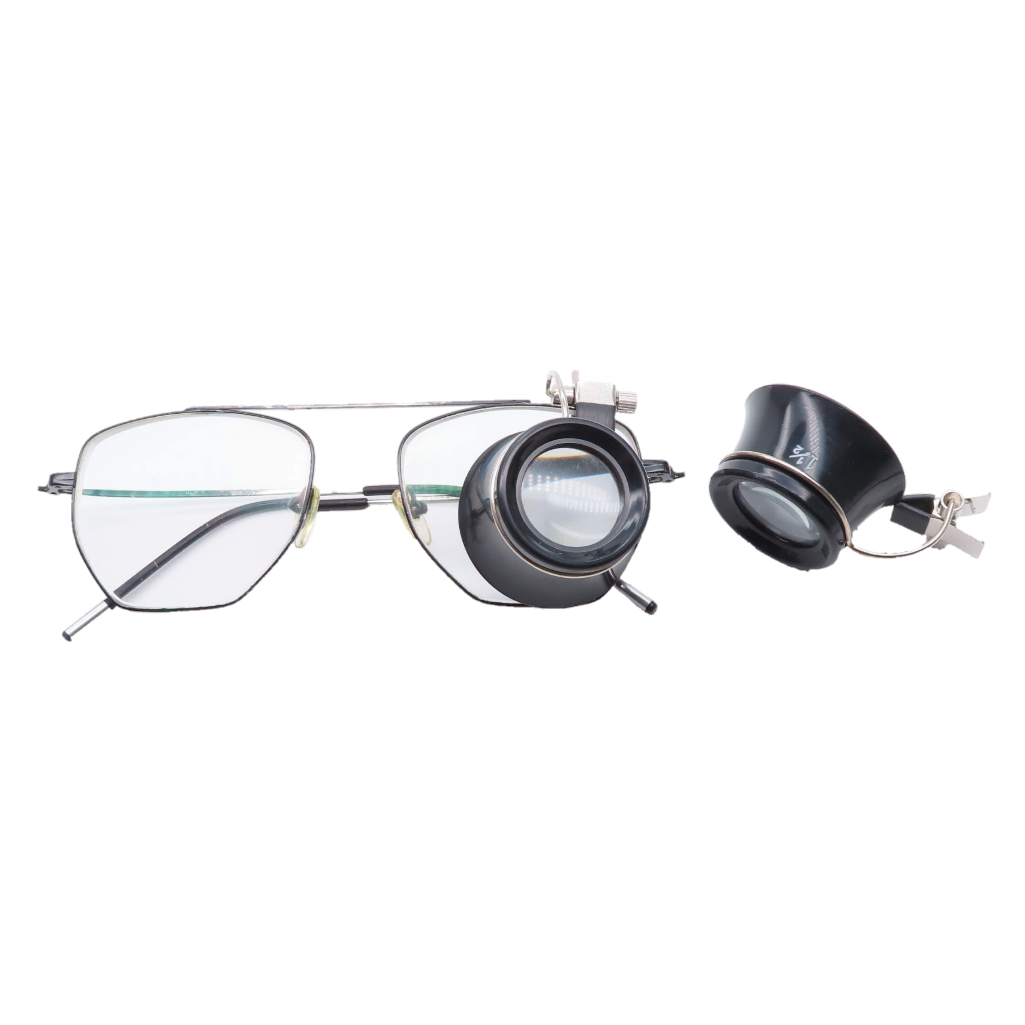 Magnifier Loupe Eye Glasses Clip On